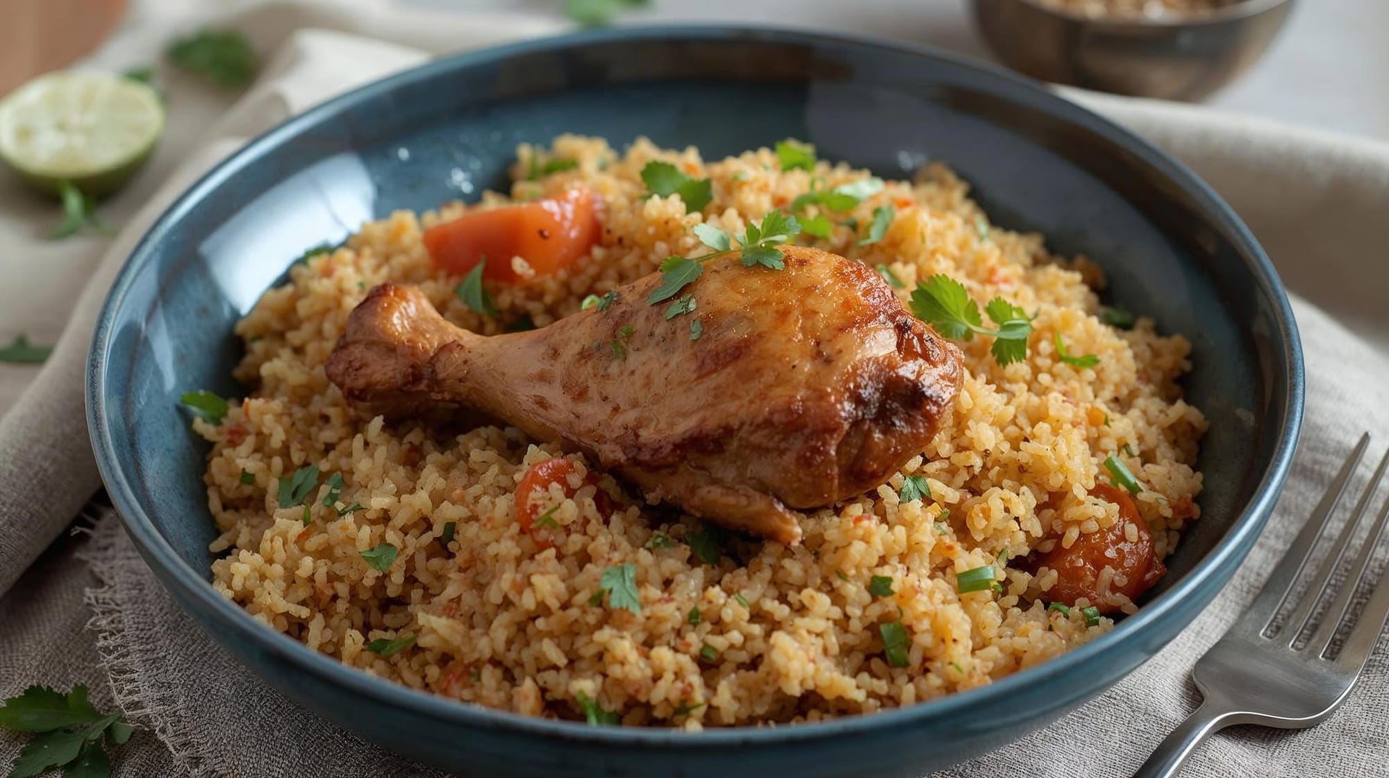 Quinoa Lentil & Chicken Biriyani – Diabetic Friendly
