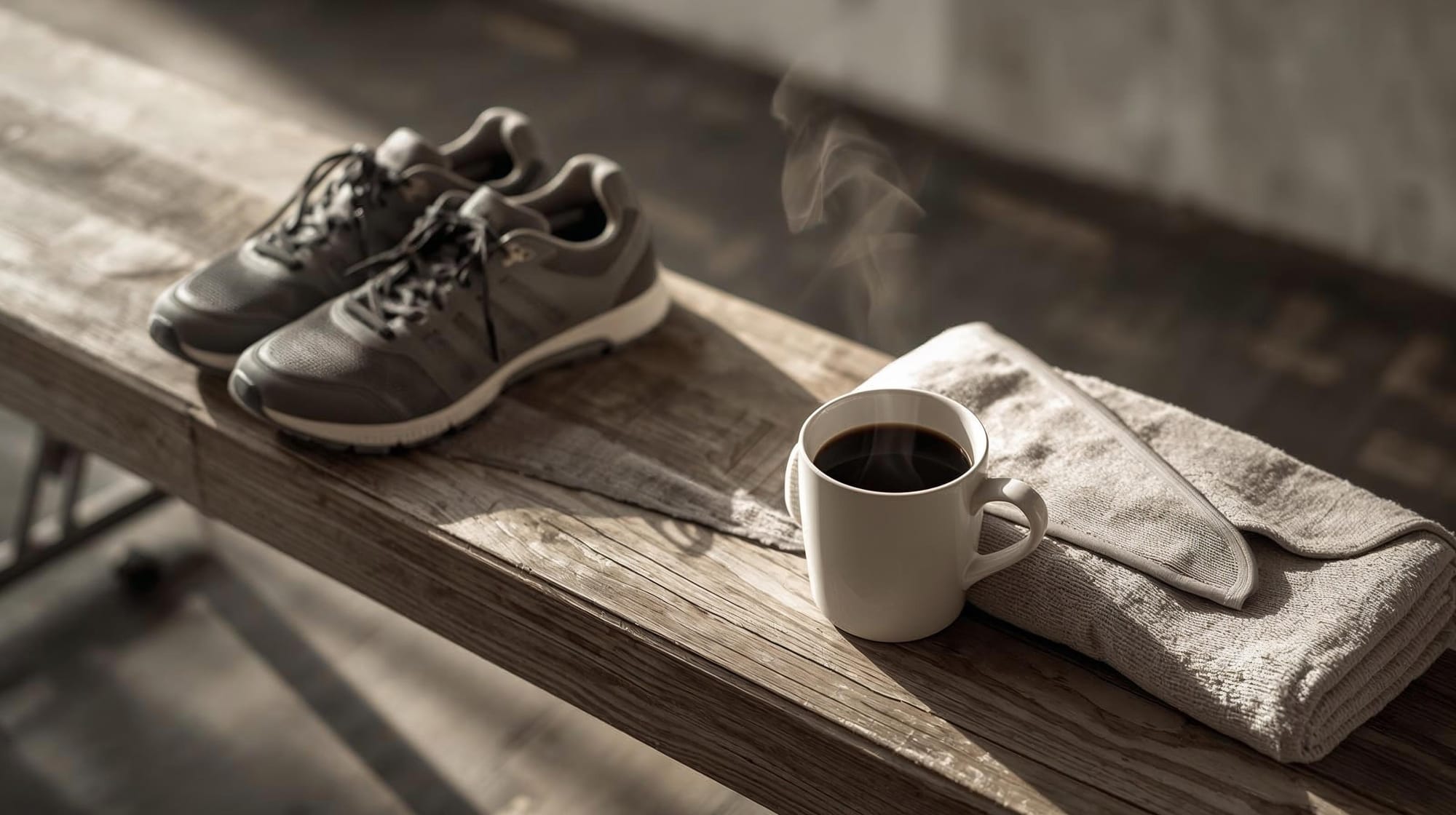 Coffee as a natural pre-workout drink that enhances endurance and metabolism.