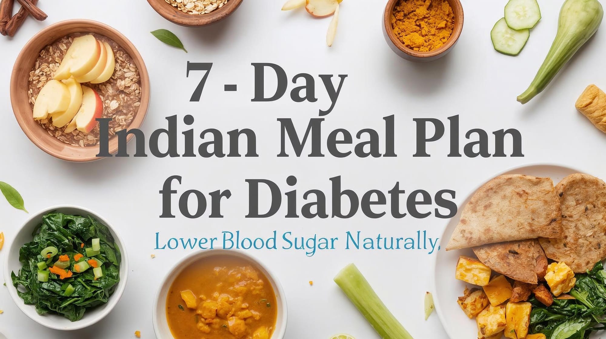 Meal Plan for Diabetics to lower sugar levels naturally