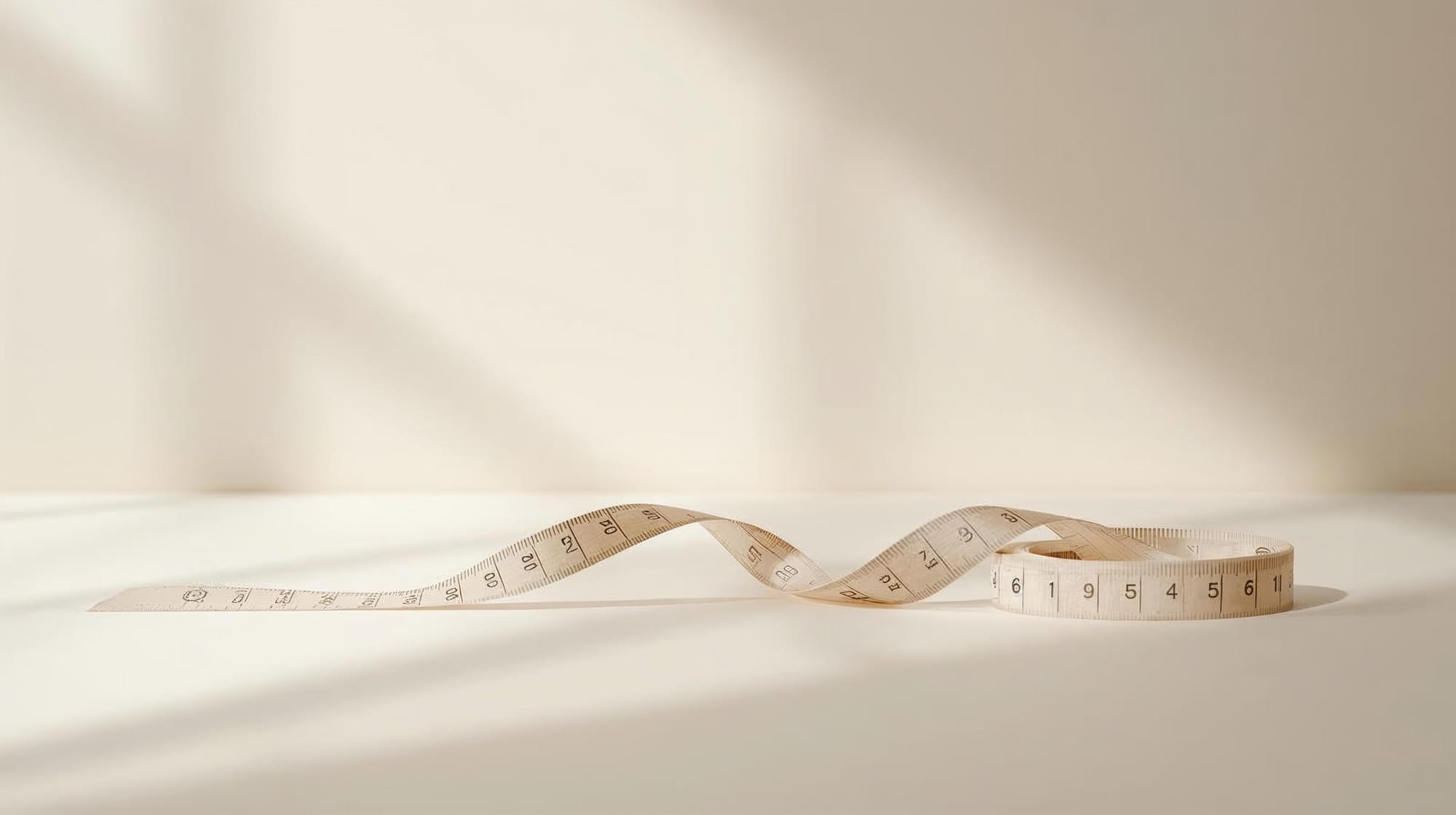 Minimal wellness-themed image representing sustainable weight loss and long-term health rather than quick diet fixes.