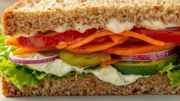 Veg sandwich for weight loss