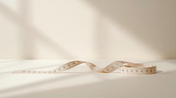 Minimal wellness-themed image representing sustainable weight loss and long-term health rather than quick diet fixes.